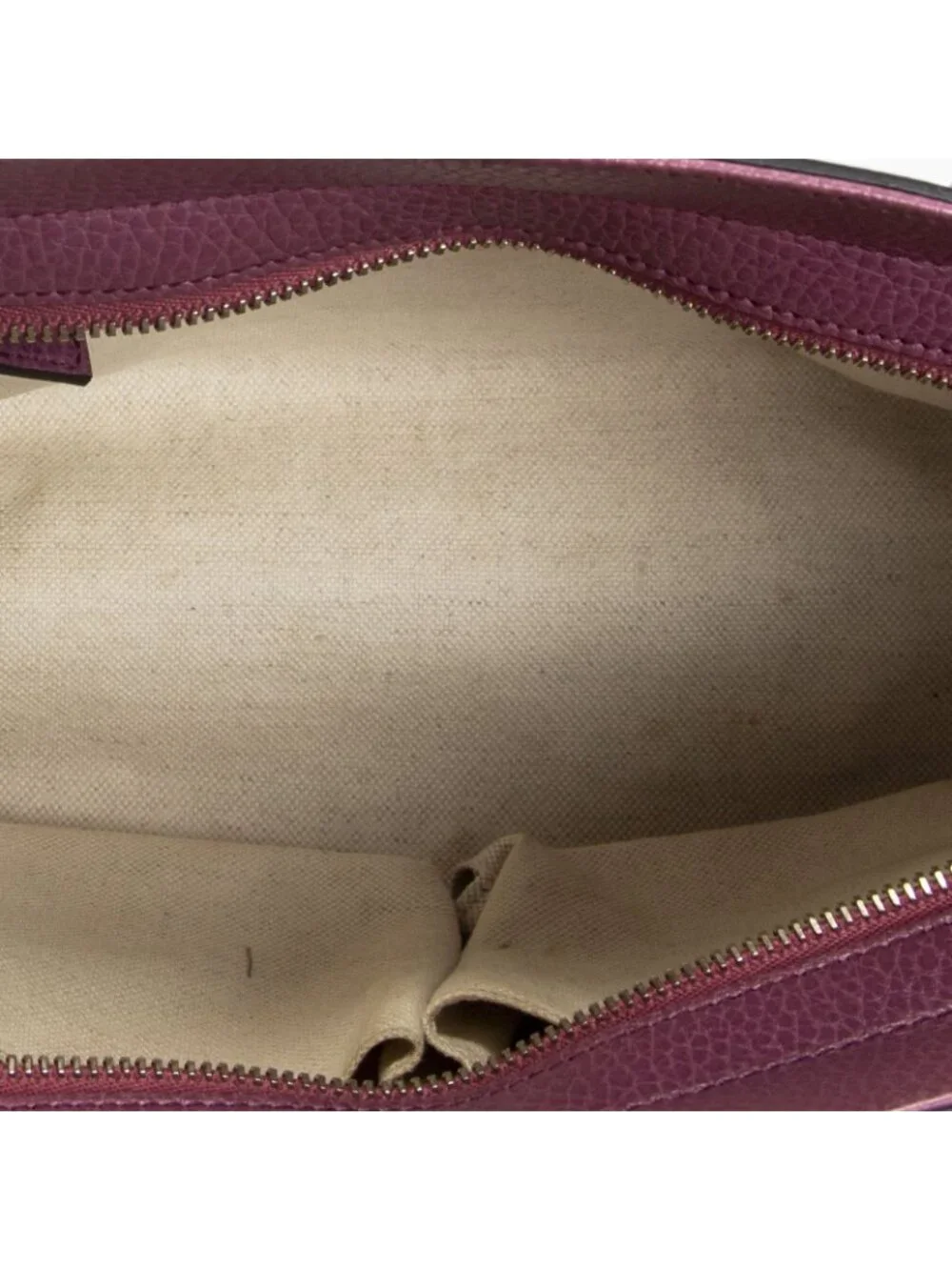 Gucci Mini Swing Tote Pink Grain Calf Skin Leather